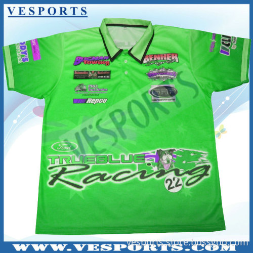 Custom Sublimated Polyester Motorcycling Jersey